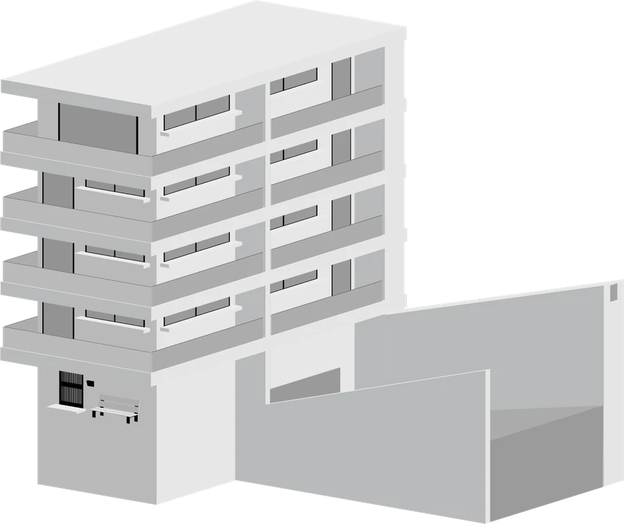 Edificio de varios pisos